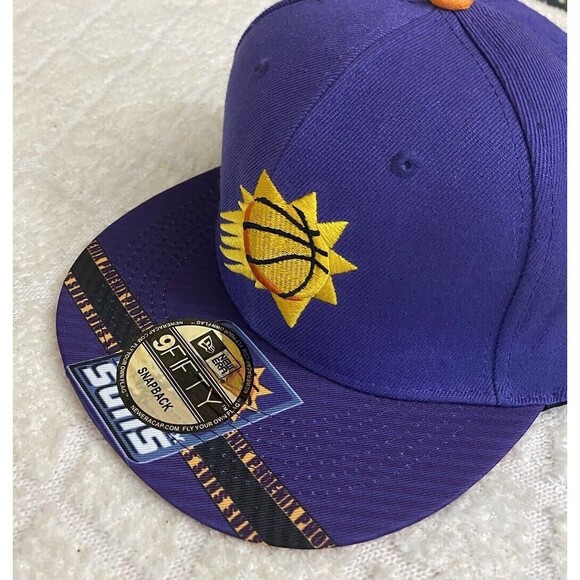 New Era 59Fifty Phoenix Suns Embroidered SnapBack Hat Hardwood Classics OS - Picture 8 of 16